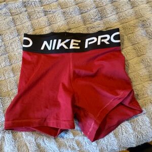 Nike Pro Crimson Shorts